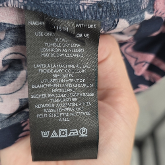 Anthropologie Pink and Blue Maxi Dress - Picture 4 of 6